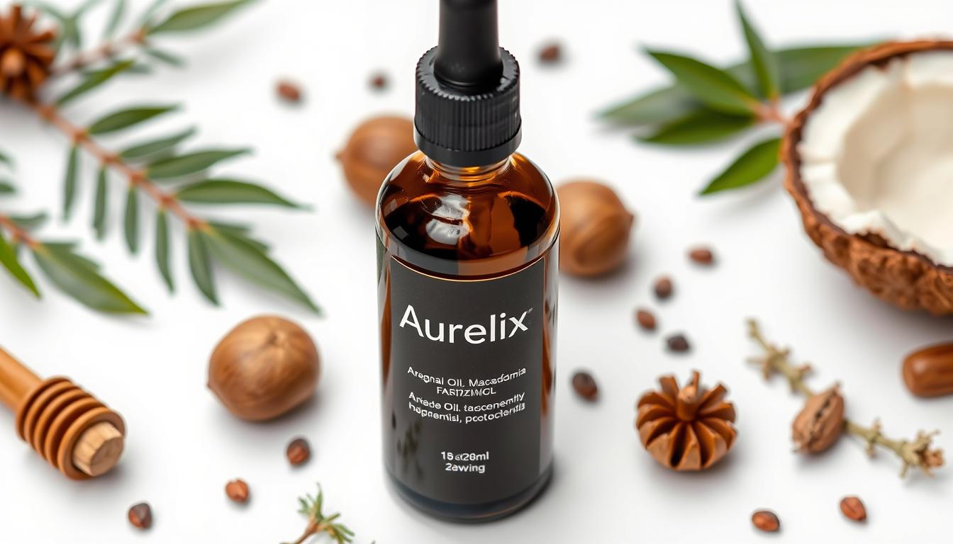 Butelka Aurelix Oil z kroplomierzem i naturalne składniki