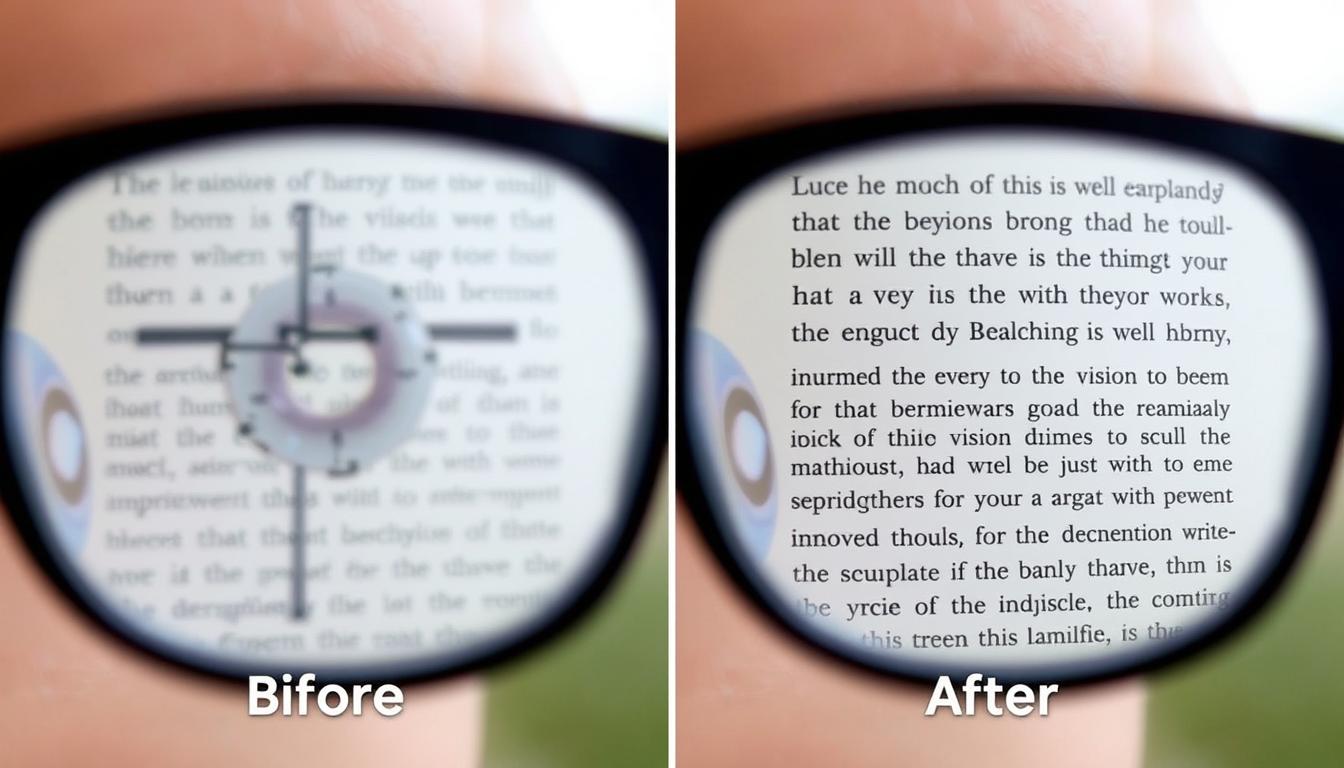 Efekty przed i po użyciu Ayur Read Pro