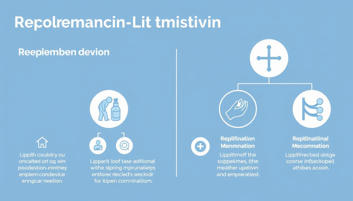 Grafika przedstawiająca zalecenia i przeciwwskazania dla suplementu Liposivin