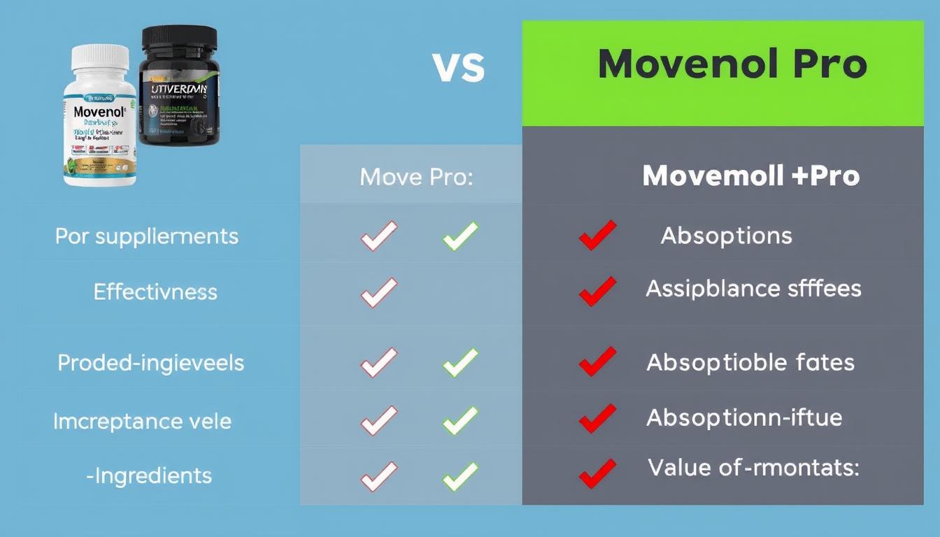Porównanie Movenol Pro z innymi suplementami na stawy