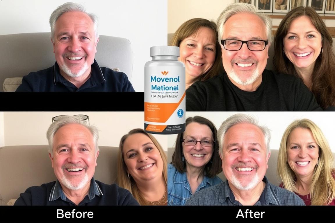 Zadowoleni użytkownicy Movenol Pro dzielący się swoimi doświadczeniami