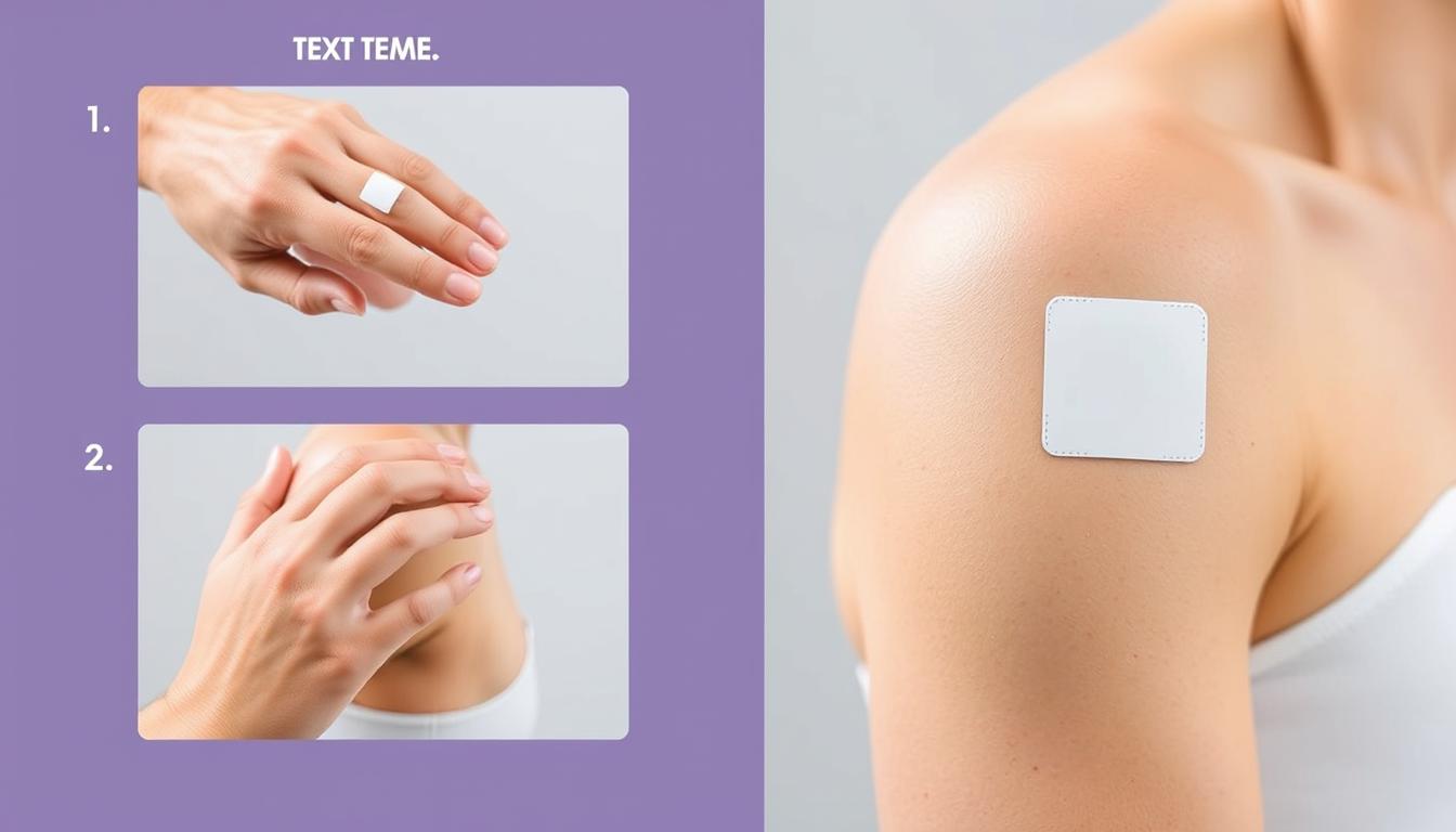 Instrukcja aplikacji plastra Nicosinex na skórę - krok po kroku