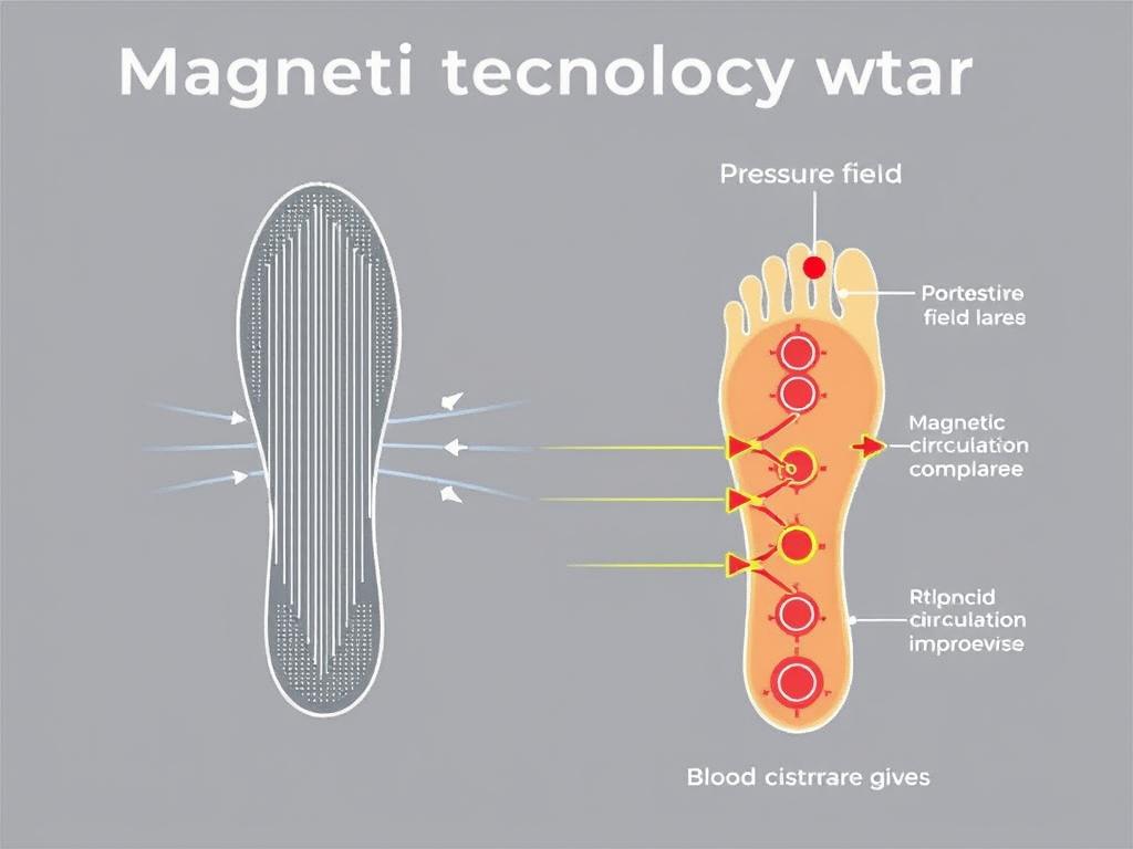 Schemat działania technologii magnetycznej w Plantillas Magnetic