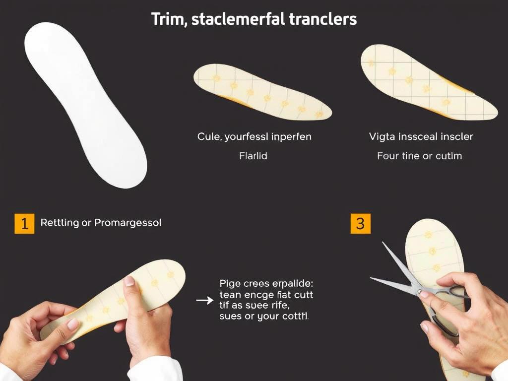 Instrukcja dopasowania wkładek Promagnesol do rozmiaru stopy