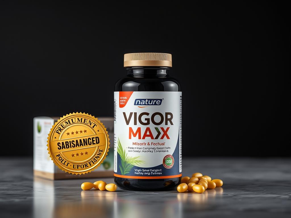 Vigor Max Nature bottle with satisfaction guarantee seal