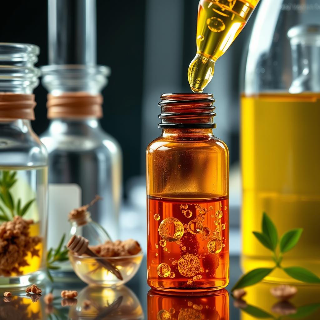 Składniki Woortie Oil - koloidalne złoto i ekstrakty ziołowe