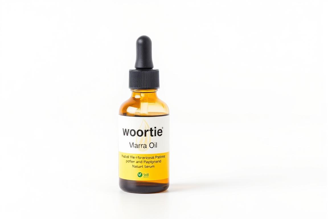 Butelka Woortie Oil z pipetą - naturalne serum na brodawki i papilloma